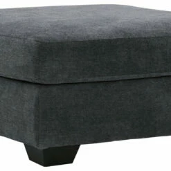 Ashley® Ambrielle - Gunmetal - Oversized Accent Ottoman