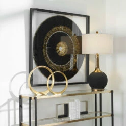 Accessories Uttermost Sandara Black And Gold Shadow Box
