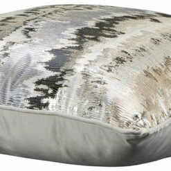 Ashley Furniture Martillo - Silver/black - Pillow (4/cs) - Stripes