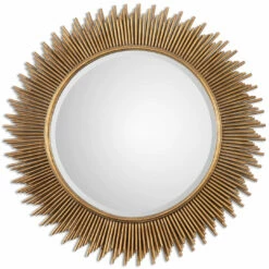 Uttermost Marlo Round Gold Mirror Accessories