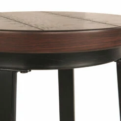 Ashley Furniture Challiman - Rustic Ultimate Best In Class Stool (2/CN)