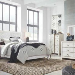 Signature Design By Ashley® Paxberry – Compatible Dresser, Mirror, Panel Bed