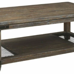 Ashley Furniture Tables Danell - Brown - Rectangular Cocktail Table