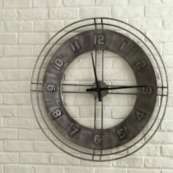 Ashley Furniture Ana - Antique Gray - Wall Clock