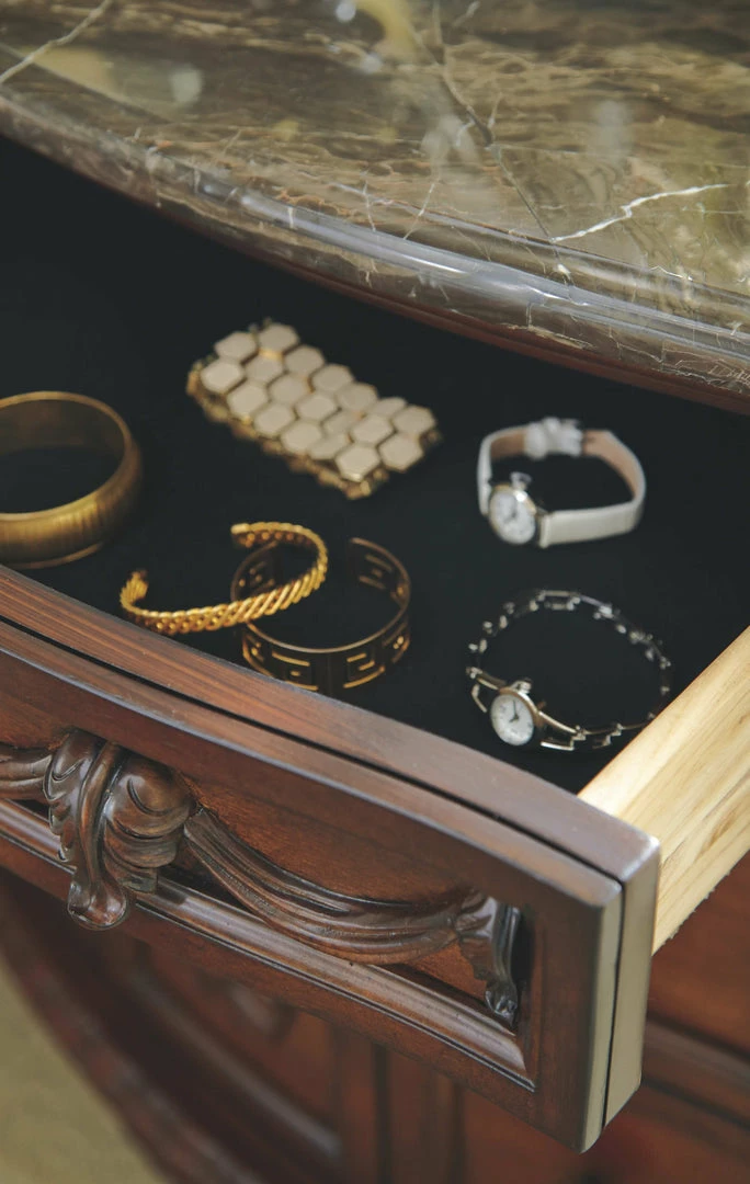 Discount 🎉 Ashley Furniture North - Dark Brown - Three Drawer Night Stand Nightstands ❤️ 10 Ashley Furniture North - Dark Brown - Three Drawer Night Stand Nightstands