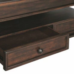 Ashley Furniture Barilanni - Dark Brown - Lift Top Cocktail Table