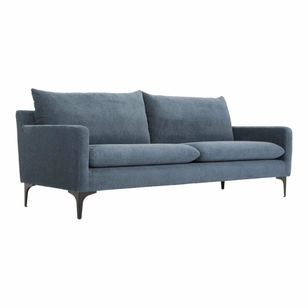 Best Pirce ๐งจ Moe's Home Collection Paris Sofa Blue Sofas ๐ 8 Moe's Home Collection Paris Sofa Blue Sofas