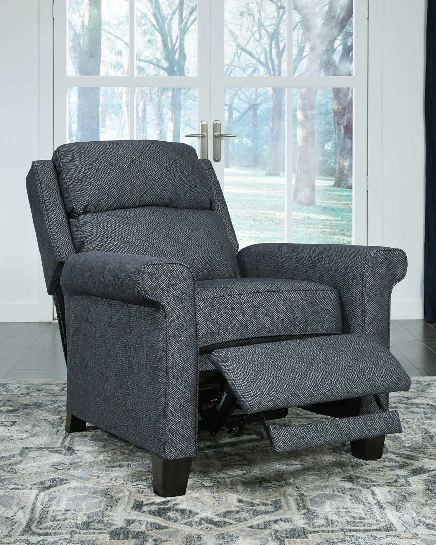 Best Sale ๐ Ashley Furniture Imbler - Denim - Low Leg Power Recliner ๐ 7 Ashley Furniture Imbler - Denim - Low Leg Power Recliner