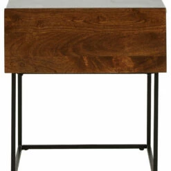 Ashley Furniture Tables Rusitori - Brown / Beige / White - Rectangular End Table