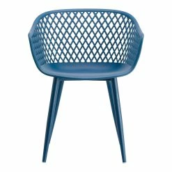 Moe's Home Collection Piazza Outdoor Chair Blue-m2