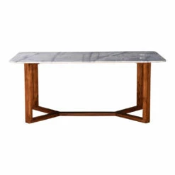 Moe's Home Collection Jinxx Rectangular Dining Table Brown Tables