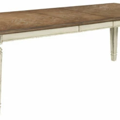 Signature Design By Ashley® Realyn - Chipped Best In Class - Rectangular Dining Room Extension Table, 4 Upholstered Side Chairs Dining Room Sets