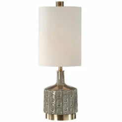 Accessories Uttermost Darrin Gray Table Lamp