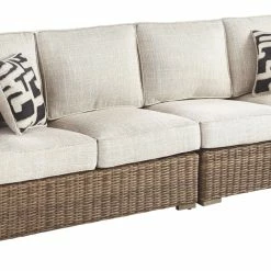 Ashley Furniture Beachcroft - Beige - Raf/laf Loveseat W/cush (2/cn)