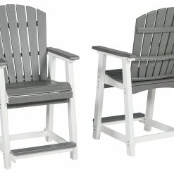 Signature Design By Ashley® Transville - Gray/white - Barstool (2/cn) Stools