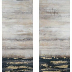 Ashley Furniture Erline - Gray/taupe/black - Wall Art Set (2/cn) Accessories