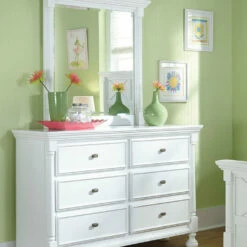 Signature Design By Ashley® Kaslyn - Best In Class - Dresser, Mirror, Panel Headboard