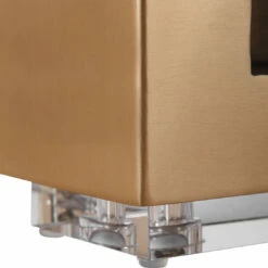 Table Decor Uttermost Rooney Brass Cubes, S/2