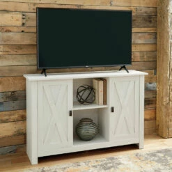 Ashley Furniture Cabinets Turnley - Distressed White - Accent Cabinet