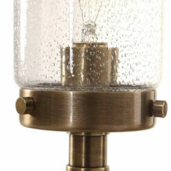 Accessories Uttermost Selane Glass Hurricane Lamp