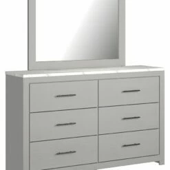Ashley Furniture Cottenburg - Light Gray/Best In Class - Dresser, Mirror