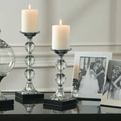 Ashley Furniture Table Decor Diella - Silver Finish - Accessory Set (5/cn)