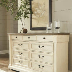 Best Pirce ⌛ Ashley Furniture Bolanburg - 👗 Dresser, Mirror 😍 19 Ashley Furniture Bolanburg - Dresser, Mirror