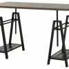 Ashley Furniture Irene - Grayish Best Gunmetal - Adjustable Height Desk