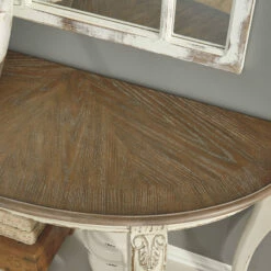 Ashley Furniture Realyn - White/brown - Sofa Table