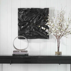 Accessories Uttermost Rio Black Wood Wall Decor