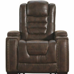 Signature Design By Ashley® Game - Bark - Pwr Recliner/adj Headrest