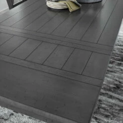 Ashley Furniture Myshanna - Dark Gray - Rect Drm Counter Ext Table Tables