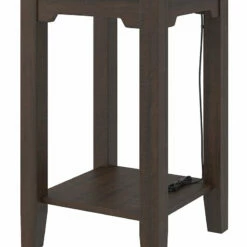 Ashley Furniture Camiburg - Warm Brown - Chair Side End Table