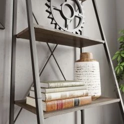 Ashley Furniture Bertmond - Light Brown/black - Bookcase Bookcases