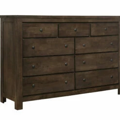 Emerald Home Ashton Hills Dresser, Ash Brown