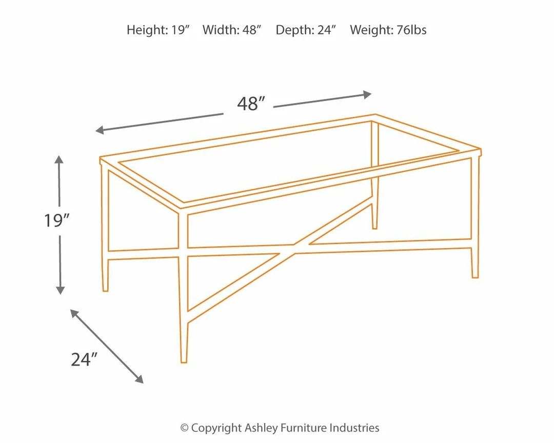 Brand new ๐ Ashley Furniture Augeron - Black - Occasional Table Set (3/cn) Tables โญ 4 Ashley Furniture Augeron - Black - Occasional Table Set (3/cn) Tables