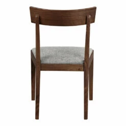 Moe's Home Collection Chairs Leone Dining Chair Walnut M2