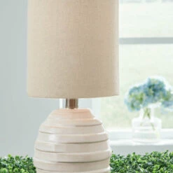 Deals 🌟 Ashley Furniture Accessories Glennwick - White - Ceramic Table Lamp (1/cn) 🥰 6 Ashley Furniture Accessories Glennwick - White - Ceramic Table Lamp (1/cn)