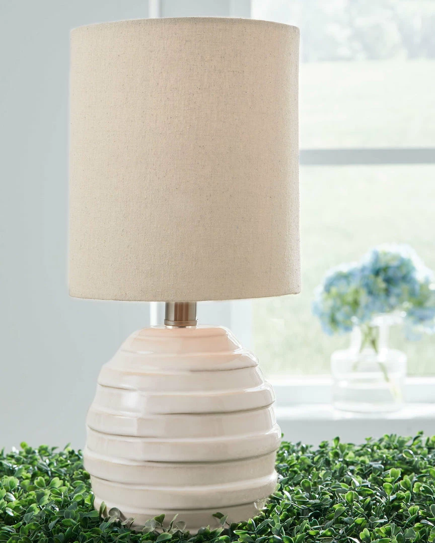 Deals 🌟 Ashley Furniture Accessories Glennwick - White - Ceramic Table Lamp (1/cn) 🥰 4 Ashley Furniture Accessories Glennwick - White - Ceramic Table Lamp (1/cn)