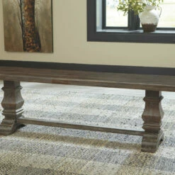 Ashley Furniture Benches Wyndahl - Rustic Brown - Dining Room Bench