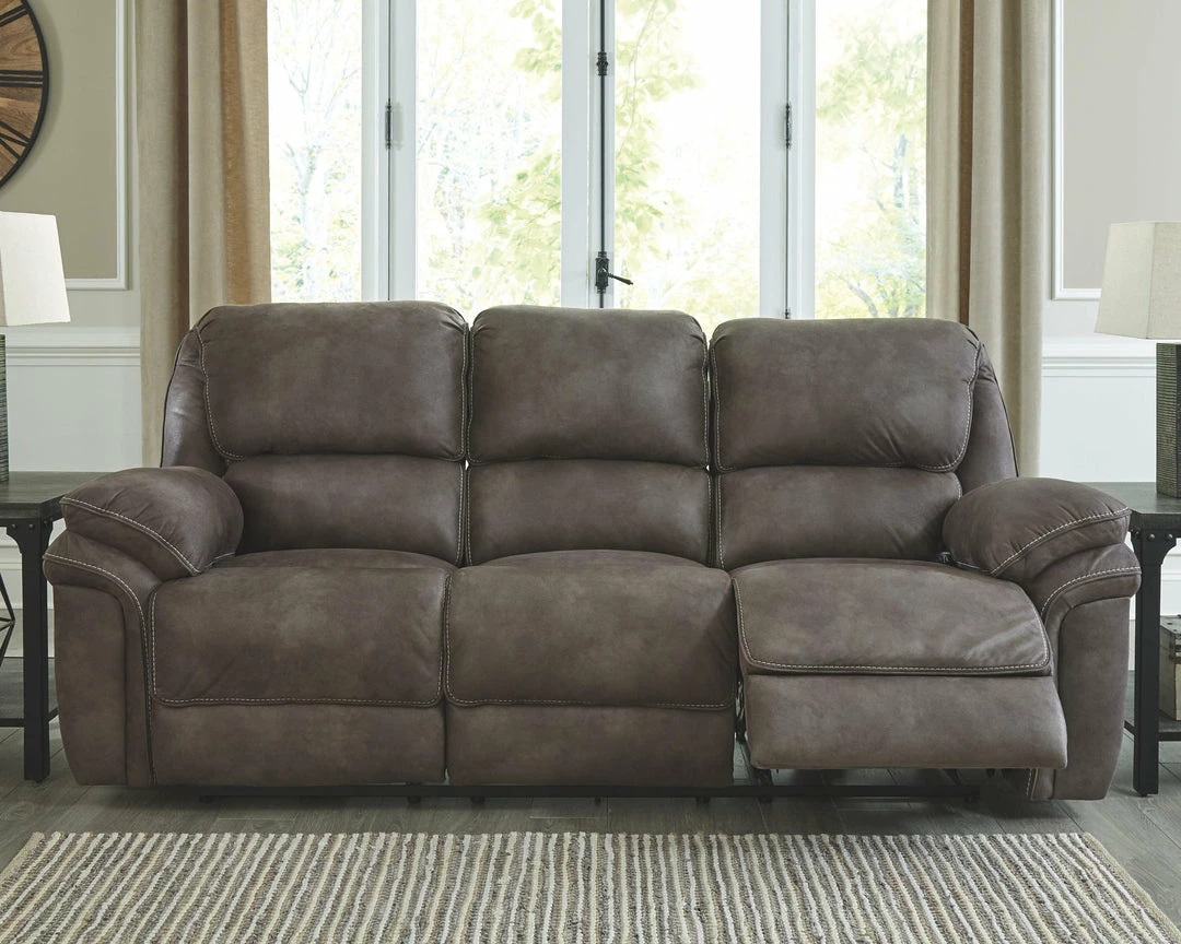 Outlet 👏 Ashley Furniture Reclining Furniture Trementon - Graphite - Reclining Power Sofa 🛒 4 Ashley Furniture Reclining Furniture Trementon - Graphite - Reclining Power Sofa