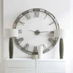 Uttermost Alistair Modern Wall Clock Accessories