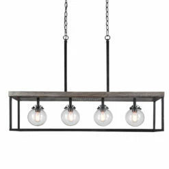 Uttermost Pearsall 4 Light Industrial Island Light Accessories