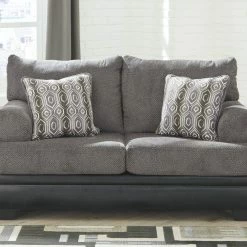 Ashley Furniture Millingar - Smoke - Loveseat Loveseats