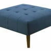 Emerald Home Ottomans Binetti Ottoman- Navy