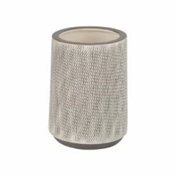 Moe's Home Collection Woodgrain Planter 5.75in Coffee Accessories