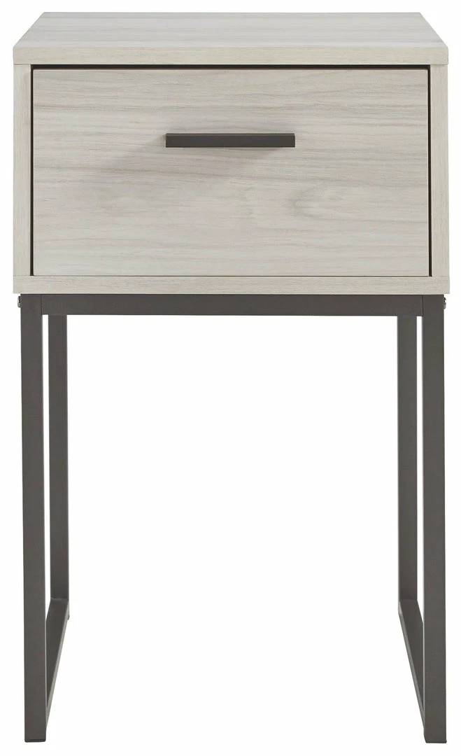 Outlet 🥰 Ashley Furniture Socalle - Light Natural - One Drawer Night Stand Nightstands 😉 5 Ashley Furniture Socalle - Light Natural - One Drawer Night Stand Nightstands