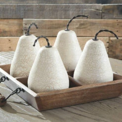 Ashley Furniture Table Decor Brendy - Antique White/brown - Accessory Set (5/cn)