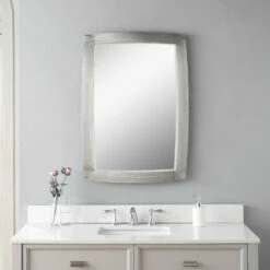 Accessories Uttermost Haskill Brushed Nickel Mirror