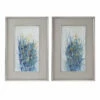Accessories Uttermost Indigo Florals Framed Art S/2